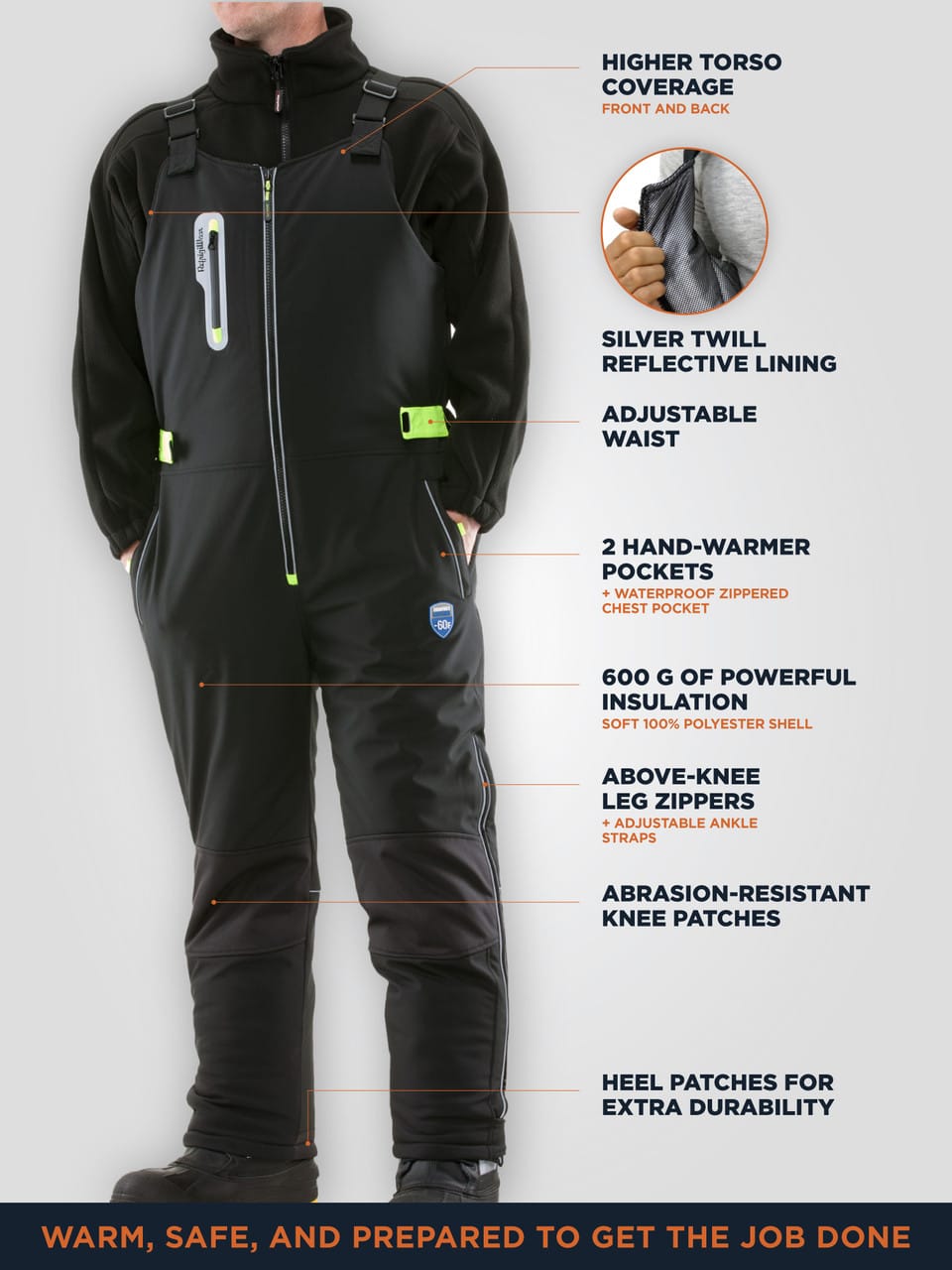 Extreme Softshell Bib Overalls - Image 4