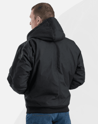 Icecap Insulated Hooded Work Jacket - Image 3