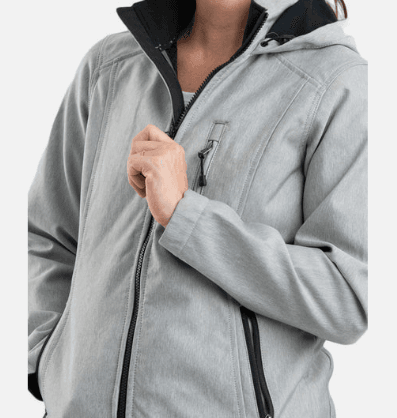 Women's Hooded Softshell Jacket - Image 6