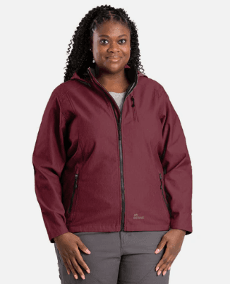 Women's Hooded Softshell Jacket - Image 4